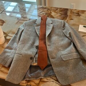 Boys Wool Suit with tie